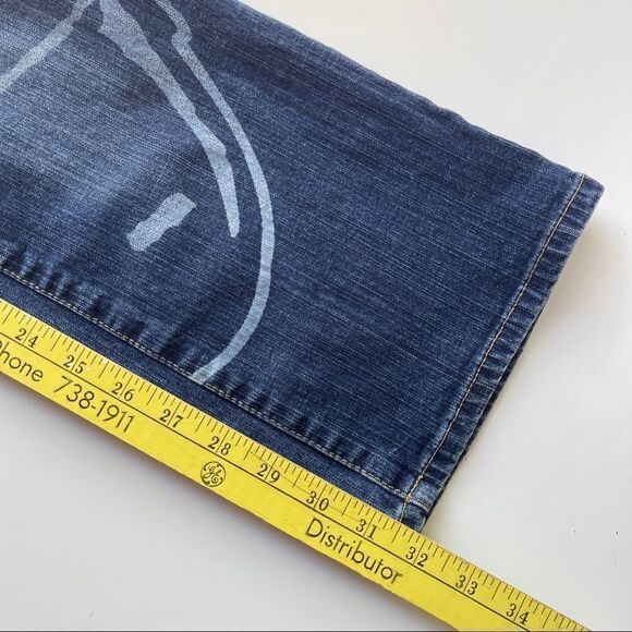 Request Graffiti Jeans with "Detached" Waistband, Size 29 - Picture 12 of 13